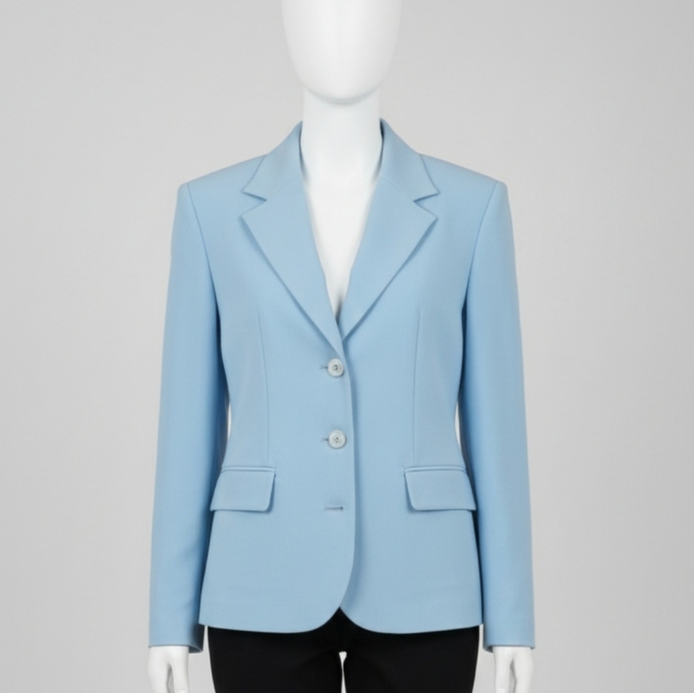 Sisley Sky Blue Women's Blazer Sz 6